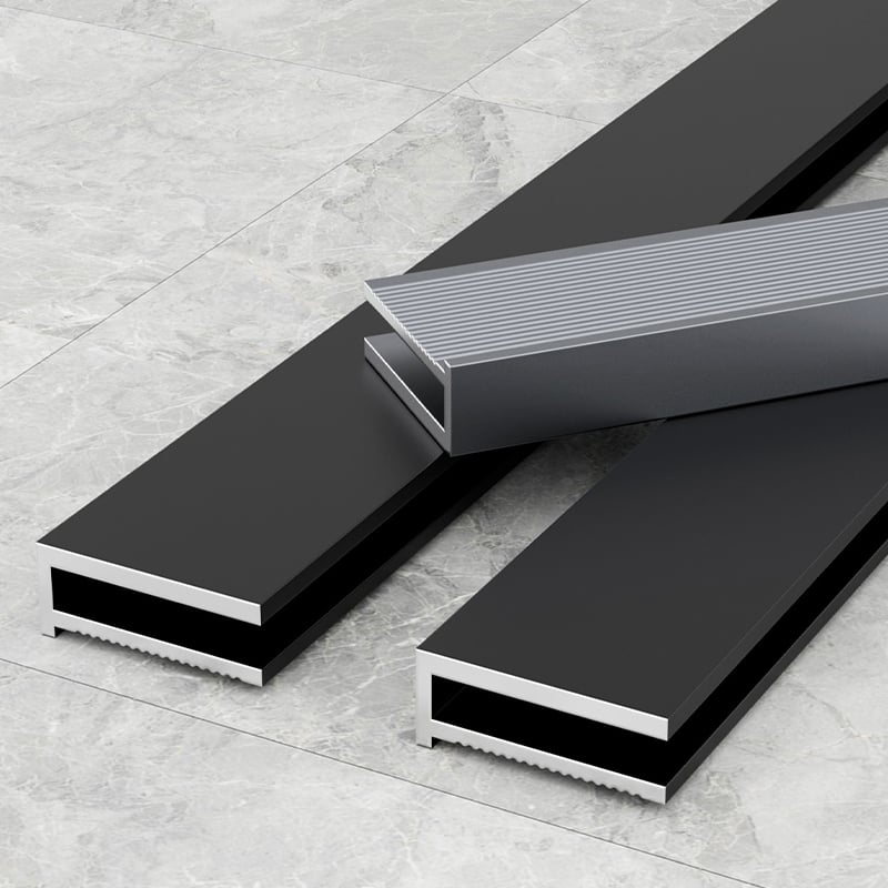 20*8 mm invisible Metal skirting board（Adhesive）