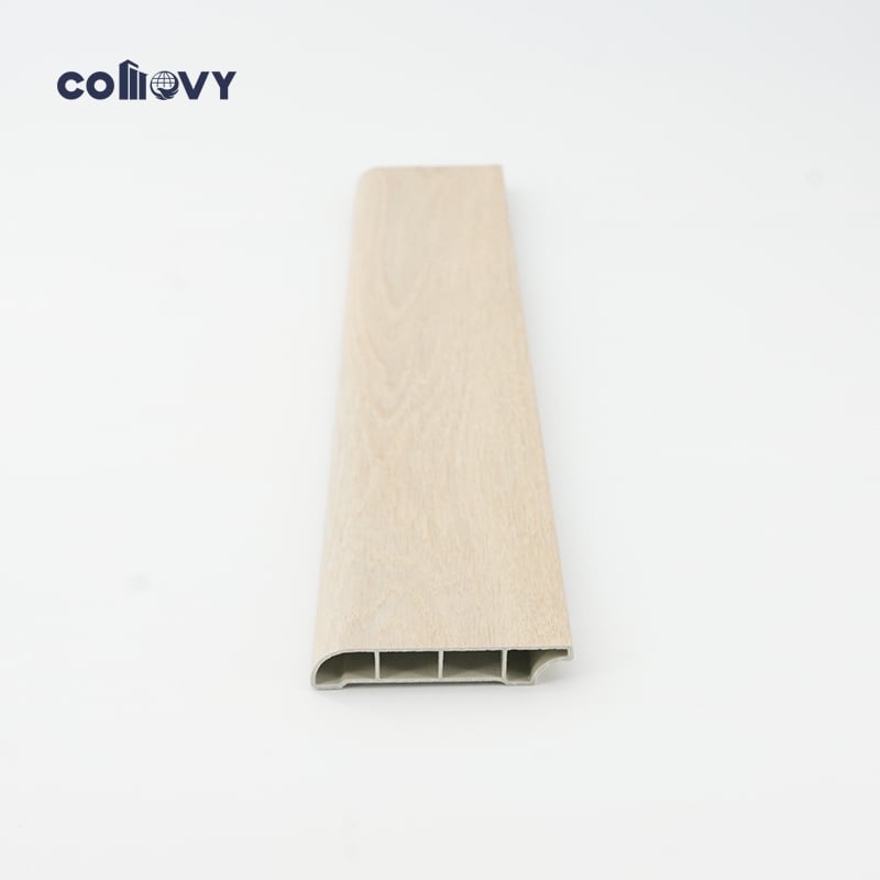 60*15mm Waterproof SPC skirting board