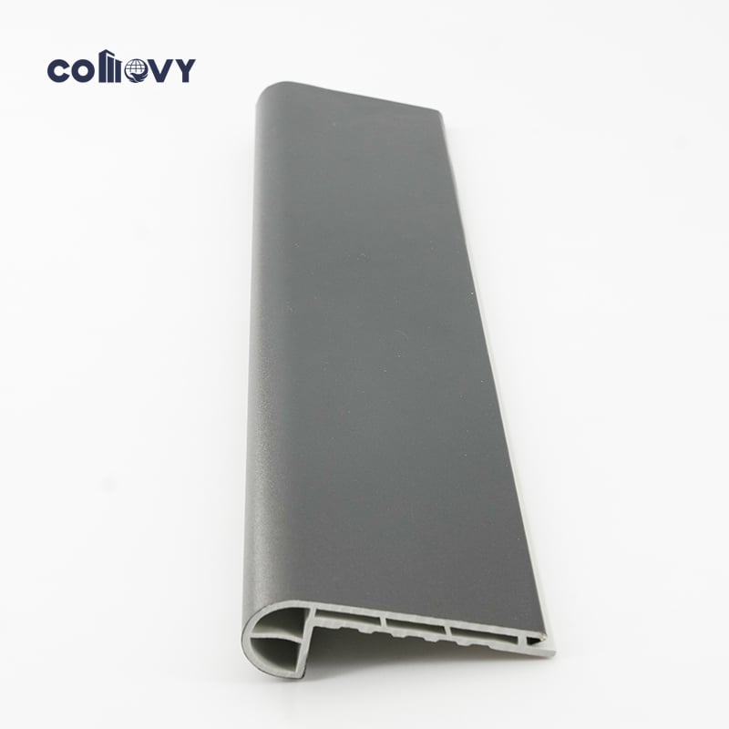 Wear-Resistant 72*25mm SPC Flush Stair Nose Accessories
