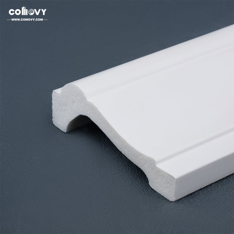 2900*72*25mm Waterproof PS skirting board