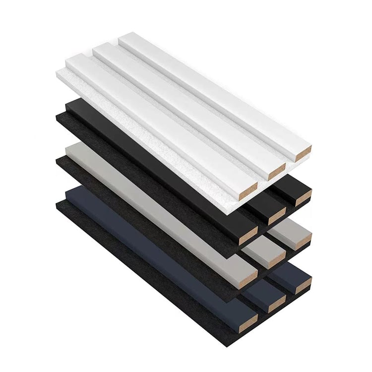 PVC sort overflade lydpanel |240