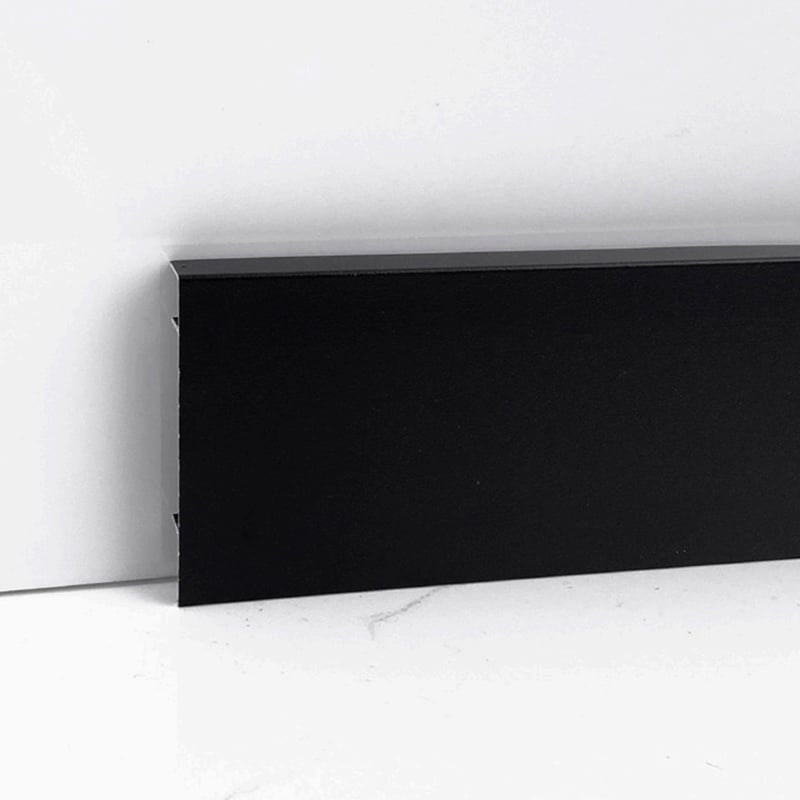 40/50/60/80/100*11mm Classic style Metal skirting board（Buckle-Mounted）