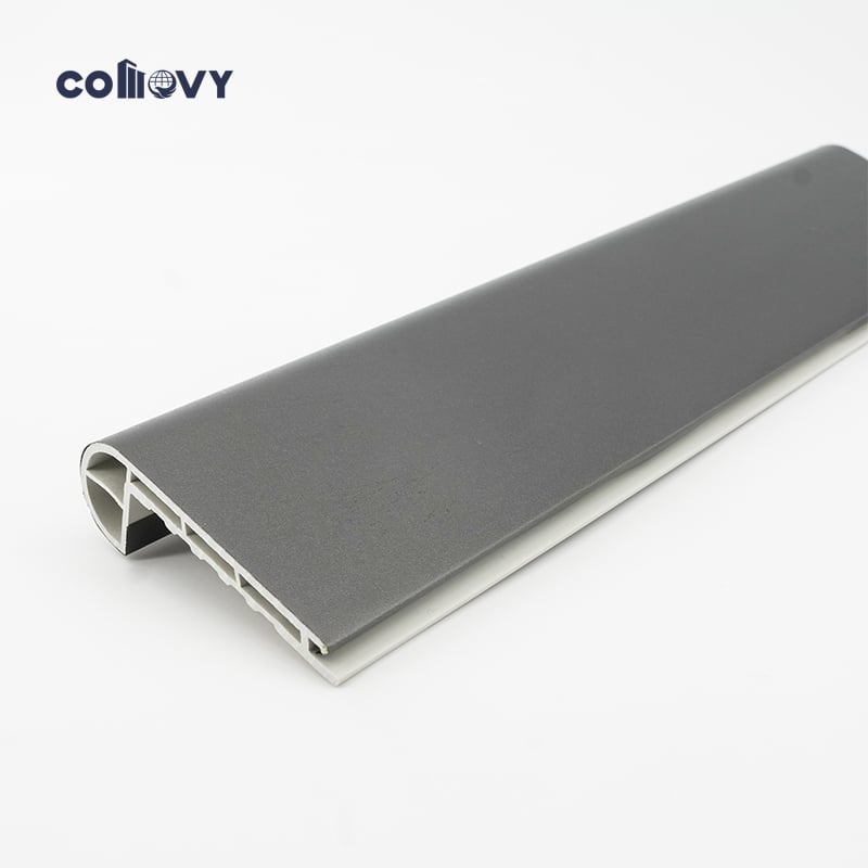 Wear-Resistant 72*25mm SPC Flush Stair Nose Accessories