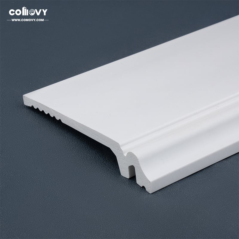 2900*136*23mm Waterproof PS skirting board