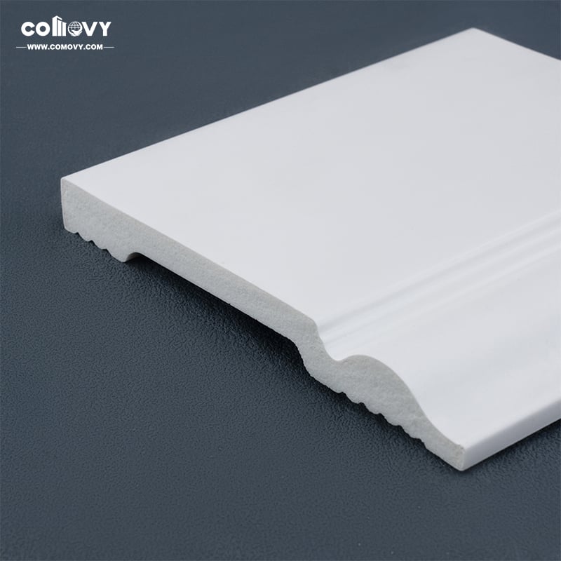 2900*80*12mm Waterproof PS skirting board