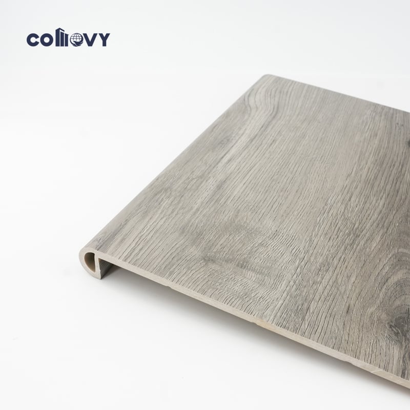 304*32mm Wear-Resistant SPC Round stair tread Accessories