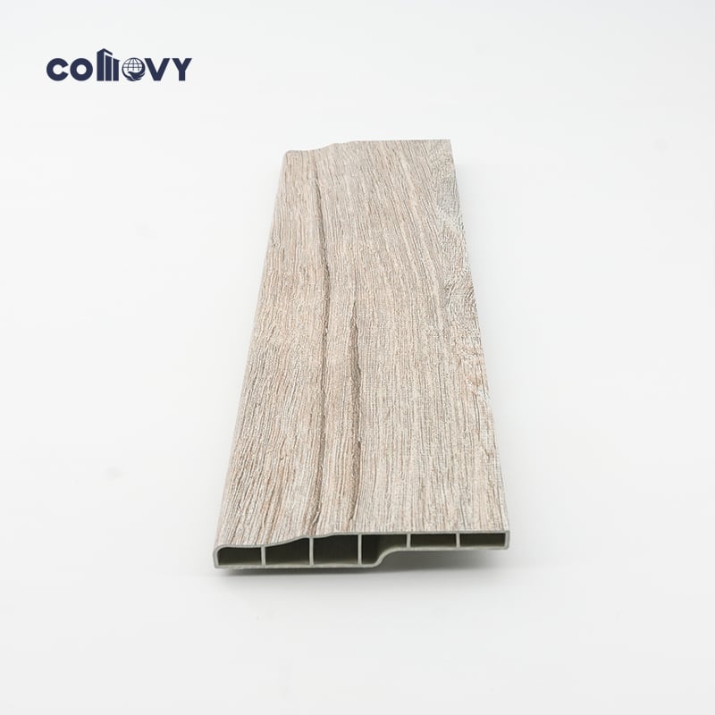 90*15mm Waterproof SPC skirting board