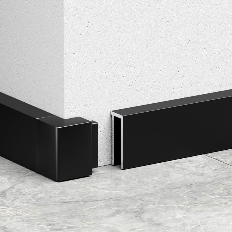 20*8 mm invisible Metal skirting board（Adhesive）