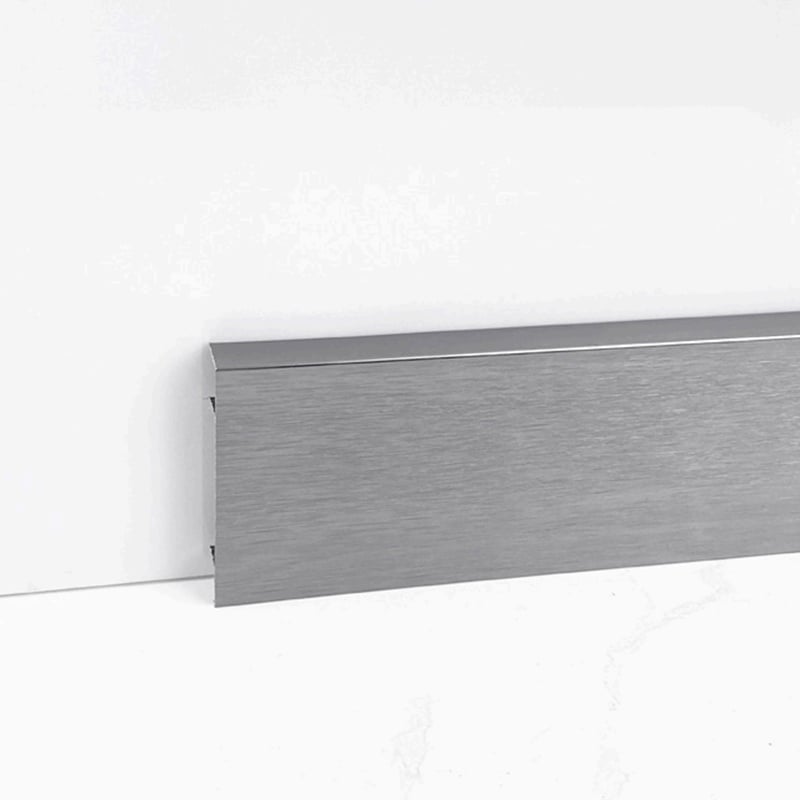 40/50/60/80/100*11mm Classic style Metal skirting board（Buckle-Mounted）
