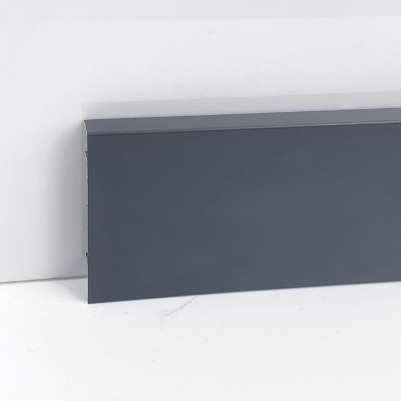 40/50/60/80/100*11mm Classic style Metal skirting board（Buckle-Mounted）