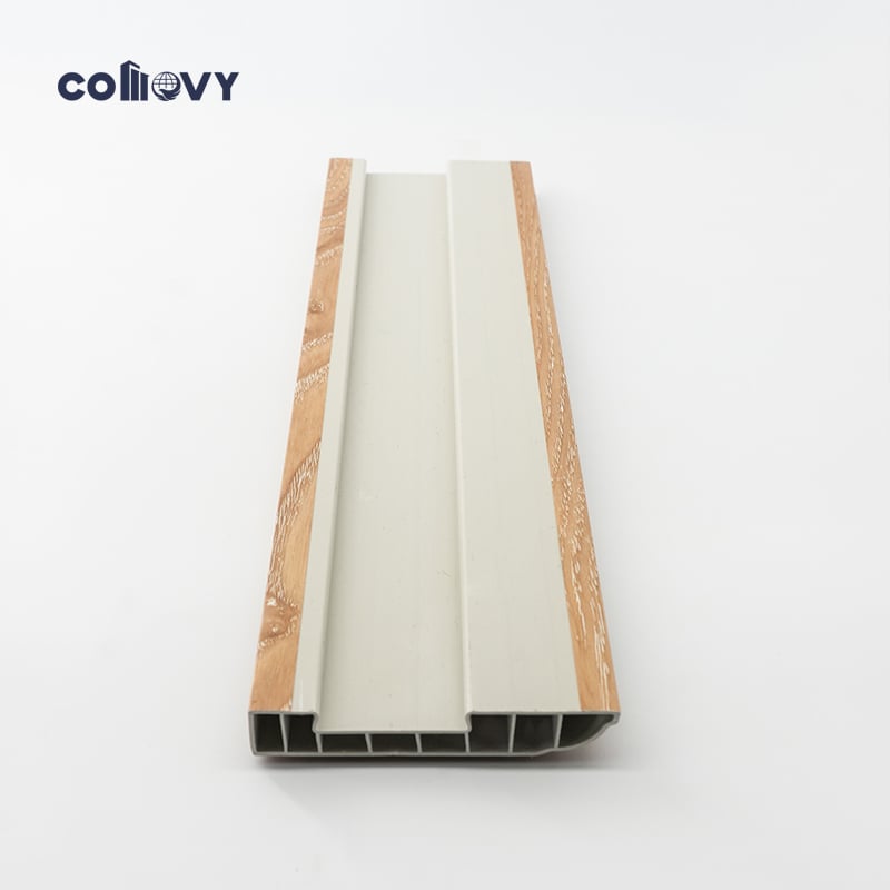 80*15mm Waterproof SPC skirting board