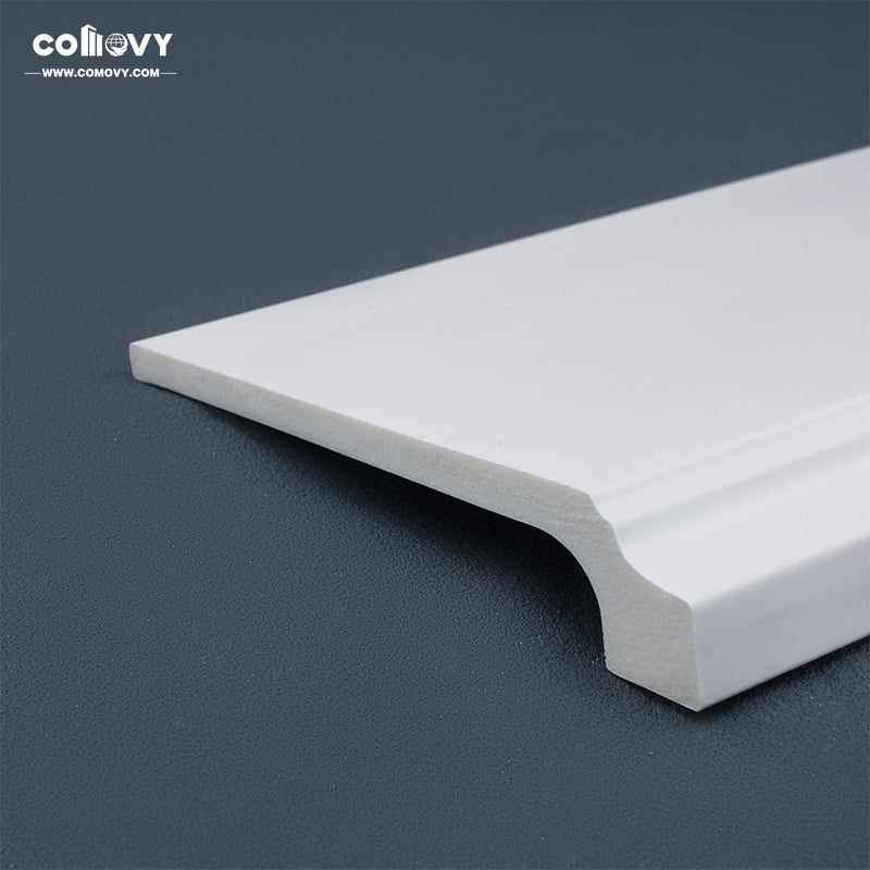 2900*120*24mm Waterproof PS skirting board