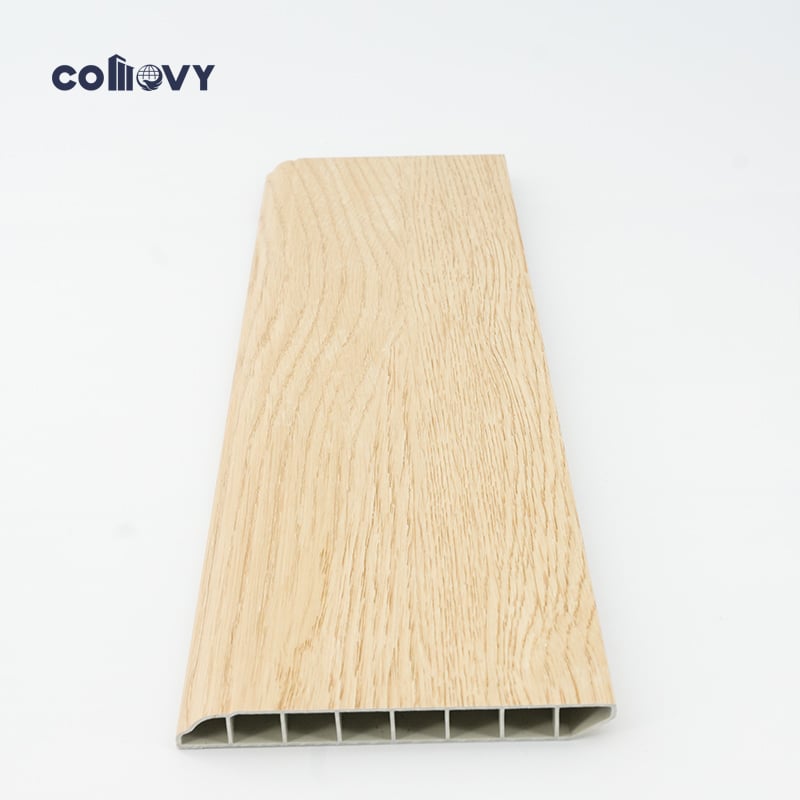 100*12mm Waterproof SPC skirting board