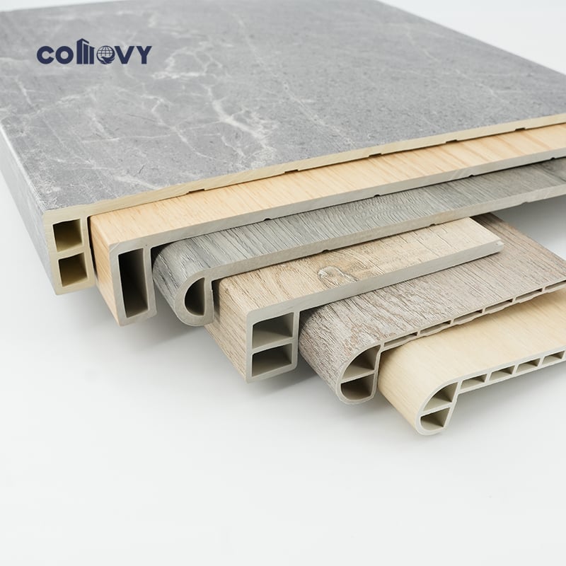 304*32mm Wear-Resistant SPC Round stair tread Accessories