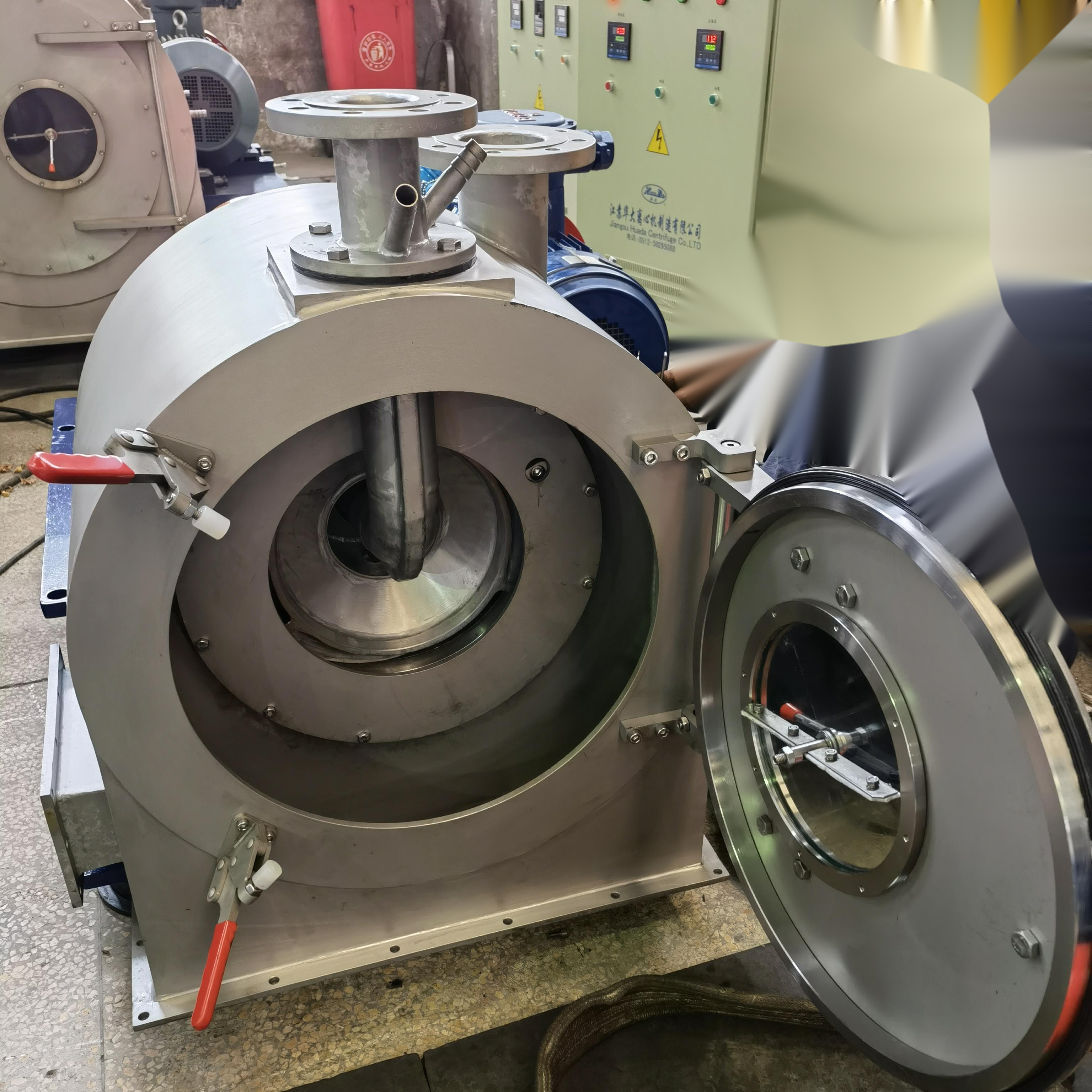 LLW Screen worm centrifuge details
