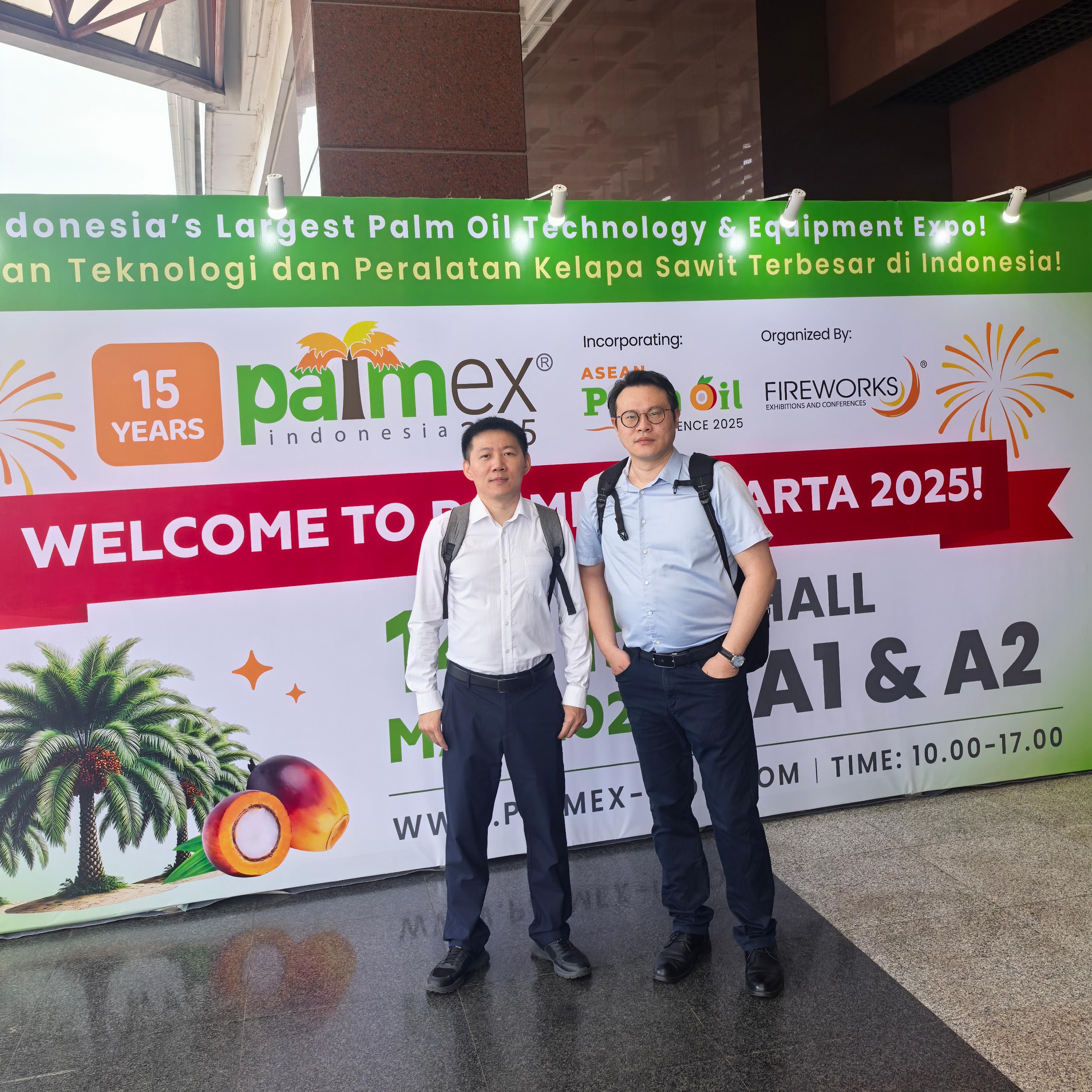 Jiangsu Huada Centrifuge Co., Ltd. Participavit in Oleum Palmae Indonesia 2025 (PALMMEX JAKARTA)