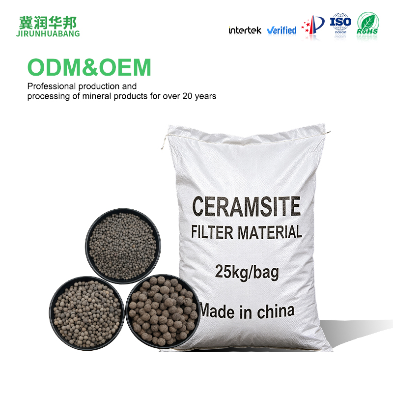 High Temperature Sintered Ceramsite Filter Media For Drinking Water Purification Stable Chemical Properties Alternative To Quartz Sand