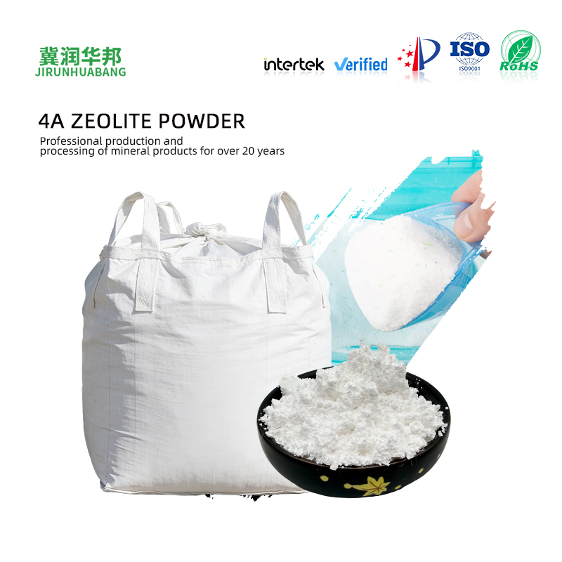 High whiteness 4A zeolite powder washing aid water softener molecular sieve activated powder for drying insulating glass