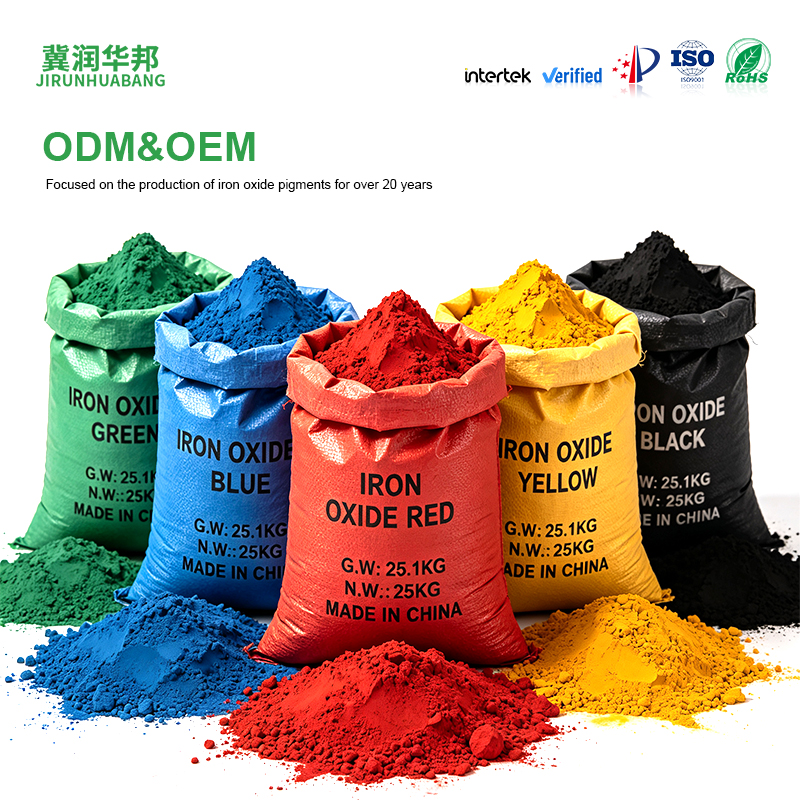Pigment oxidu železa vysoké čistoty: ekologicky šetrné a odolné vůči počasí průmyslové řešení pro barvení