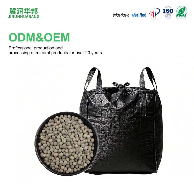 Refined Ceramsite Filter Media For Petroleum Metallurgy Textile Wastewater Treatment Strong Pollution Removal Reclaimed Water Reuse