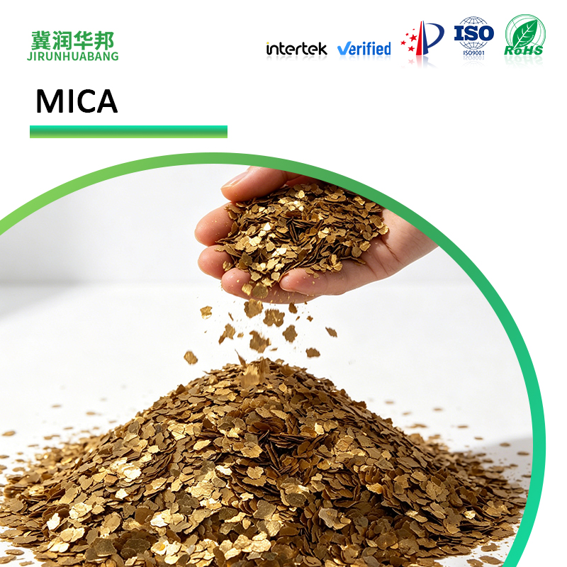 Natural Mineral Gold Mica Rock Flakes Silver Bulk for Epoxy Floor Paint Decorations White Black Color Mica Flake Coatings Prices