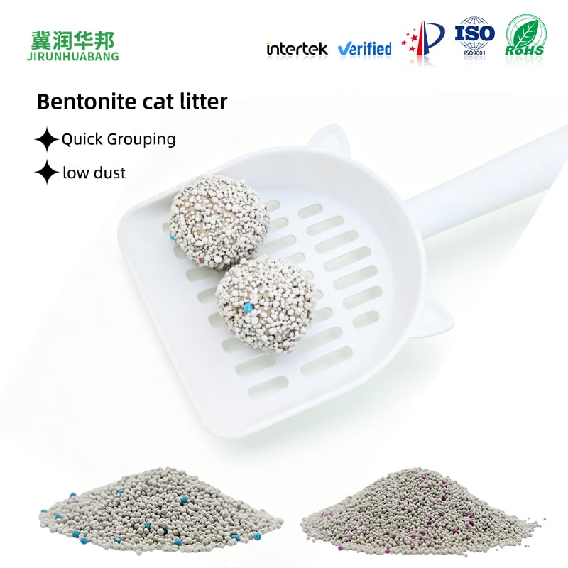 Large Granule Mineral Cat Litter Tight Clumping Low Dust Not Easy To Break Strong Odor And Water Absorption Suitable For Multi Cat Families Pet Cat Litter Factory Wholesale