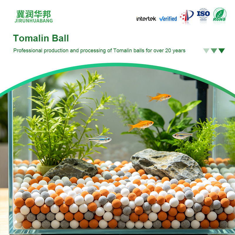 Water Purification Filter Media Maifan Stone Balls Tourmaline Balls Drinking Water Treatment Aquarium Filter Media Shower Filter Ceramic Granules Custom Sizes