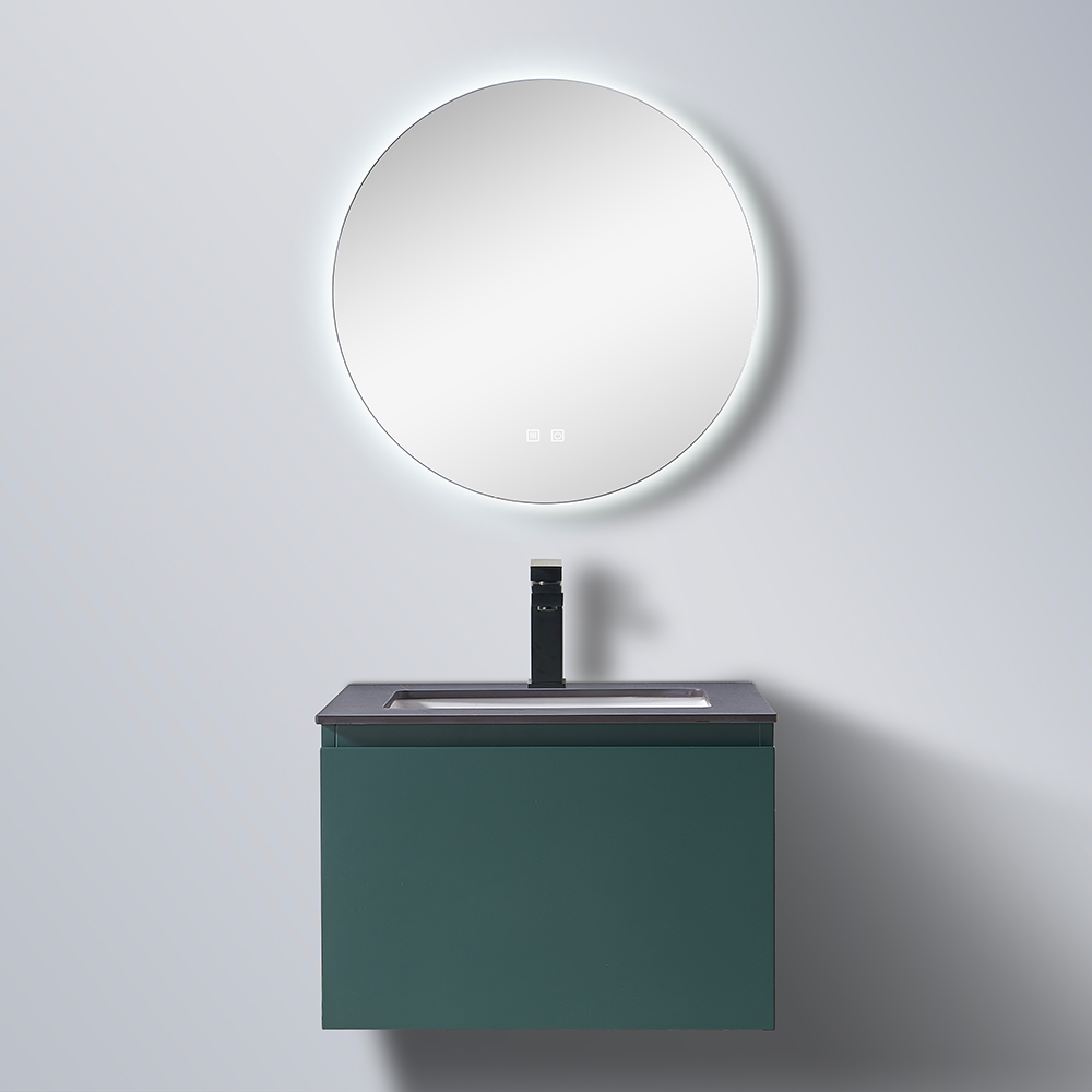 Best Selling Modern Art Wooden Fancy Mable Pattern Basin Custom Mirror Cabinet Bathroom Cabinet Vanities For Bathroom