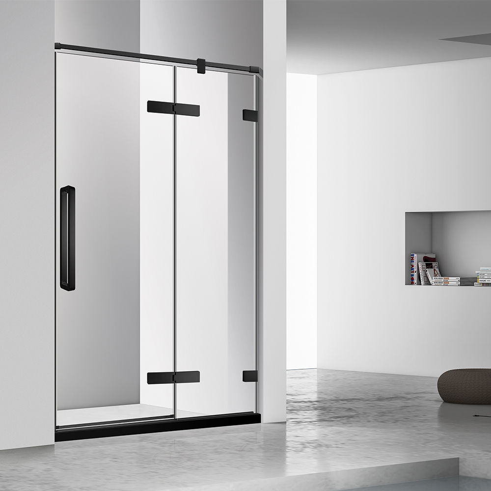 High End Customized Size Hotel Use Shower Enclosures Tempered Glass Shower Room Modern Low Price Portable Sliding Shower Doors