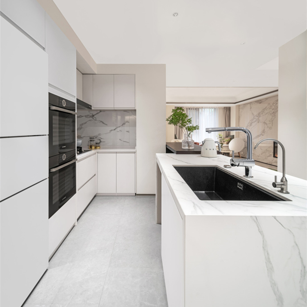 Contemporary Ready To Assemble Modern Classic Kitchen Cabinet Witn Any Accessories Classic Design 