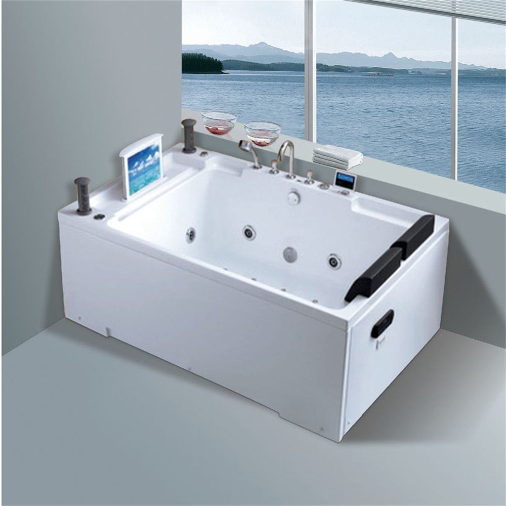 Kalite Güvencesi Sıcak Tub Evde Dinlenme Whirlpool Termostatlı Havuz Şelaleli