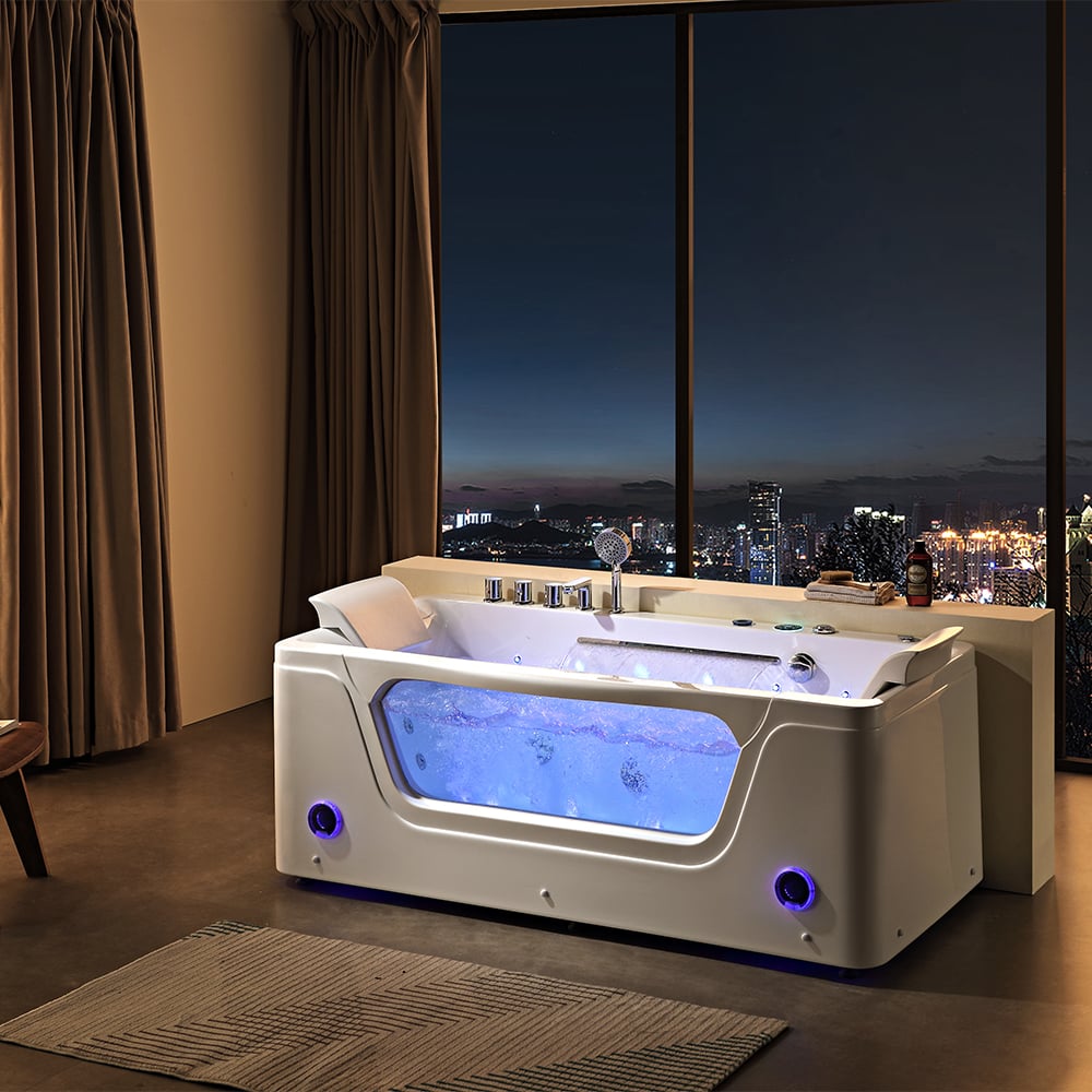 Hot Sell Solid Surface Freestanding Bathtub Massage Acrylic Modular Factory Direct