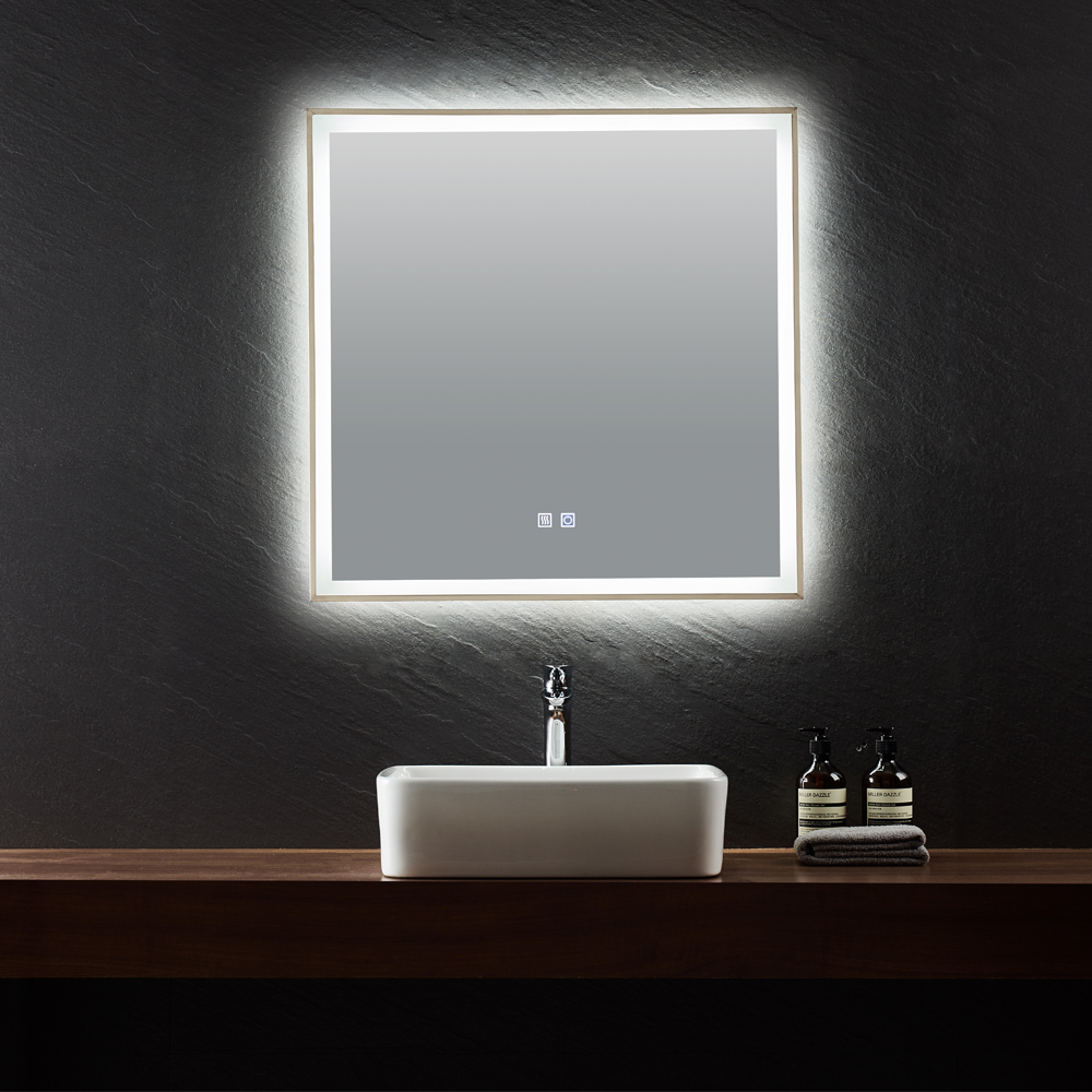 Cheap Price Smart Touch Sense Intelligent Round Vanity Mirrorr Multi-function Anti -Fog Bath Beauty Mirror With Led Lights