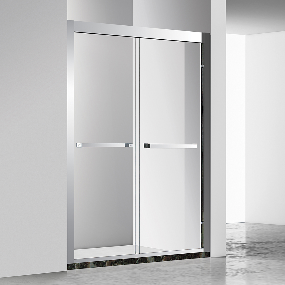 Factory Direct Sliding Frameless Bathroom Door Tempered Glass Perfect for Home and Hotel