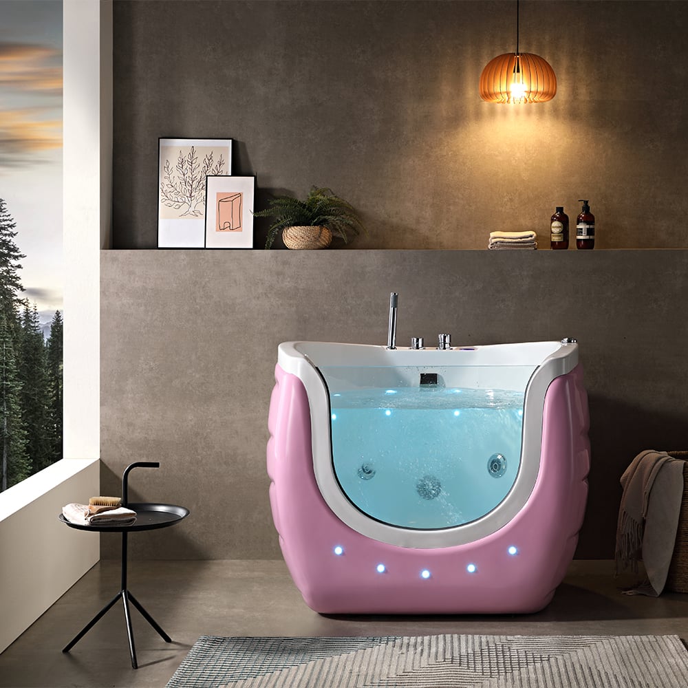 High Quality Acrylic Baby Spa Swimming Pool Freestanding Bathtub Massage Baby Bath Tub whirlpool Bathtubs