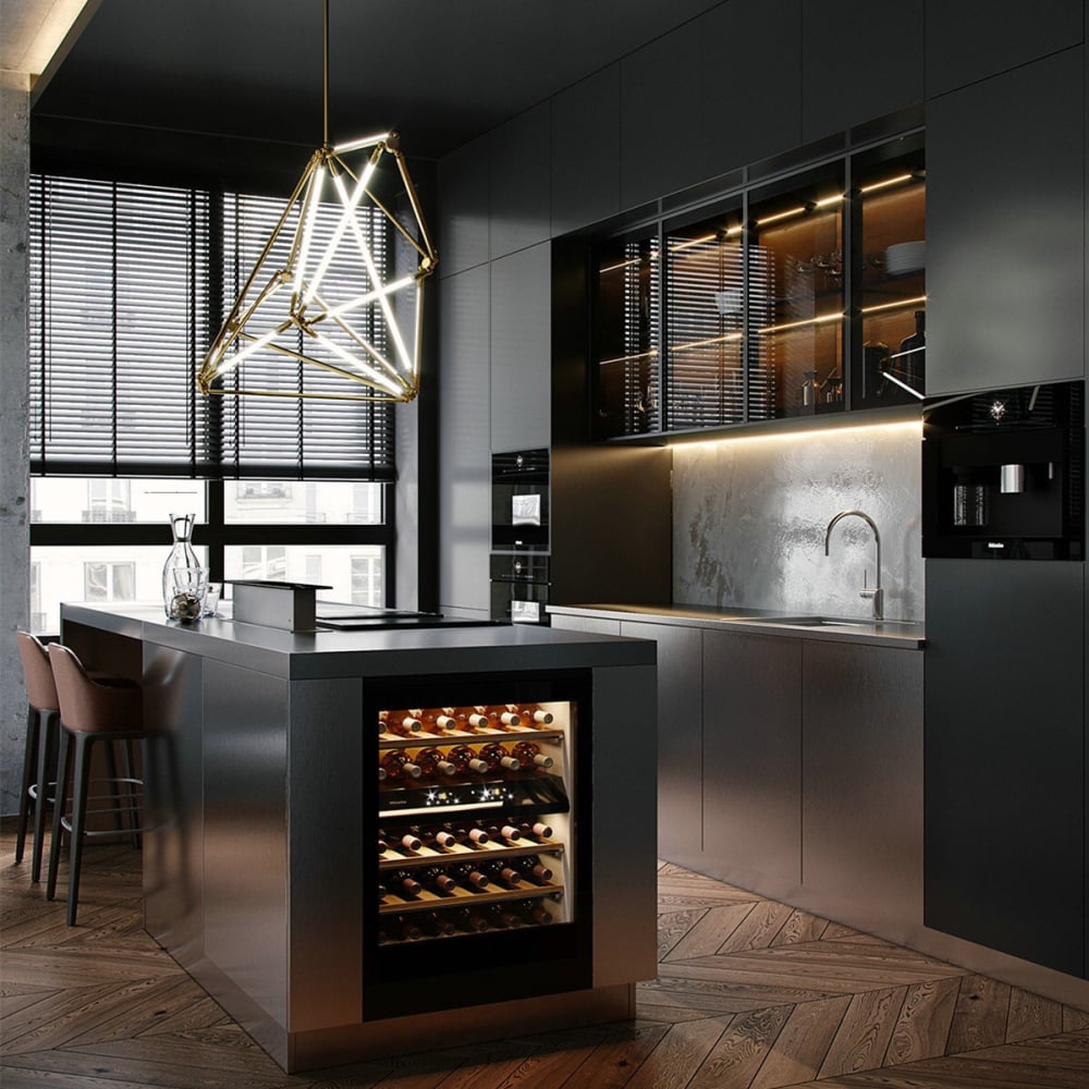 Modern Home Free Designed Kitchen Cabinets Multicolor Durable Waterproof Kitchen Furniture With Shaker Door