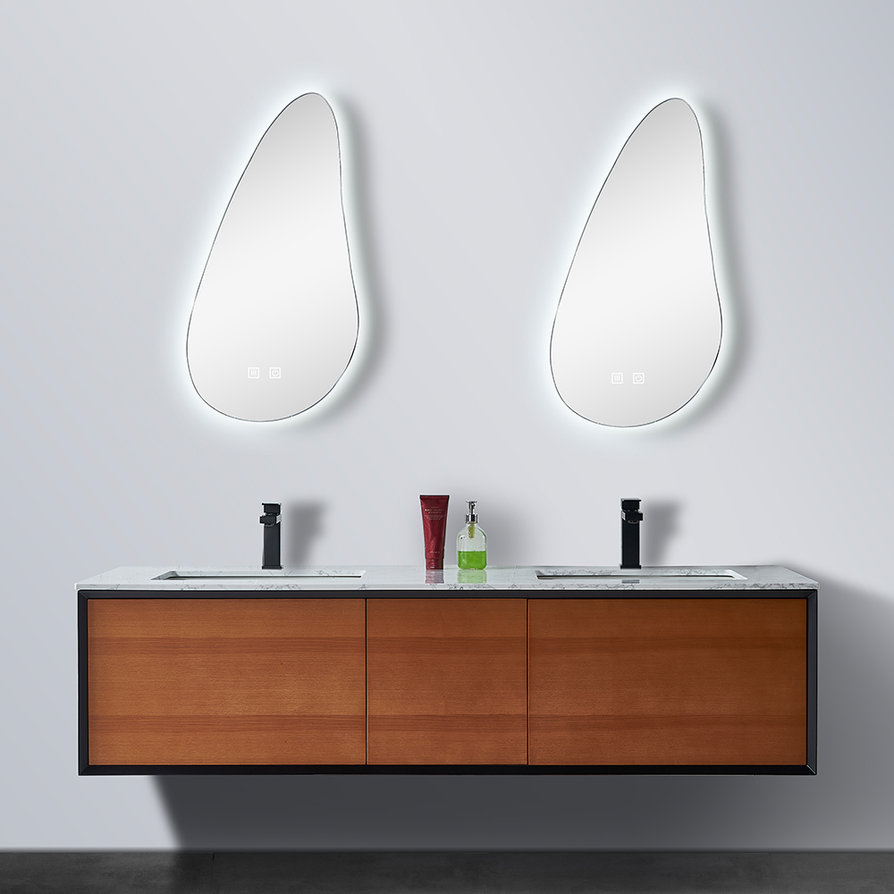 Wholesale Price Luxury European Style Wall Mounted Bathroom Cabinet Modern Bathroom Cabinet Vanities Custom Vanities