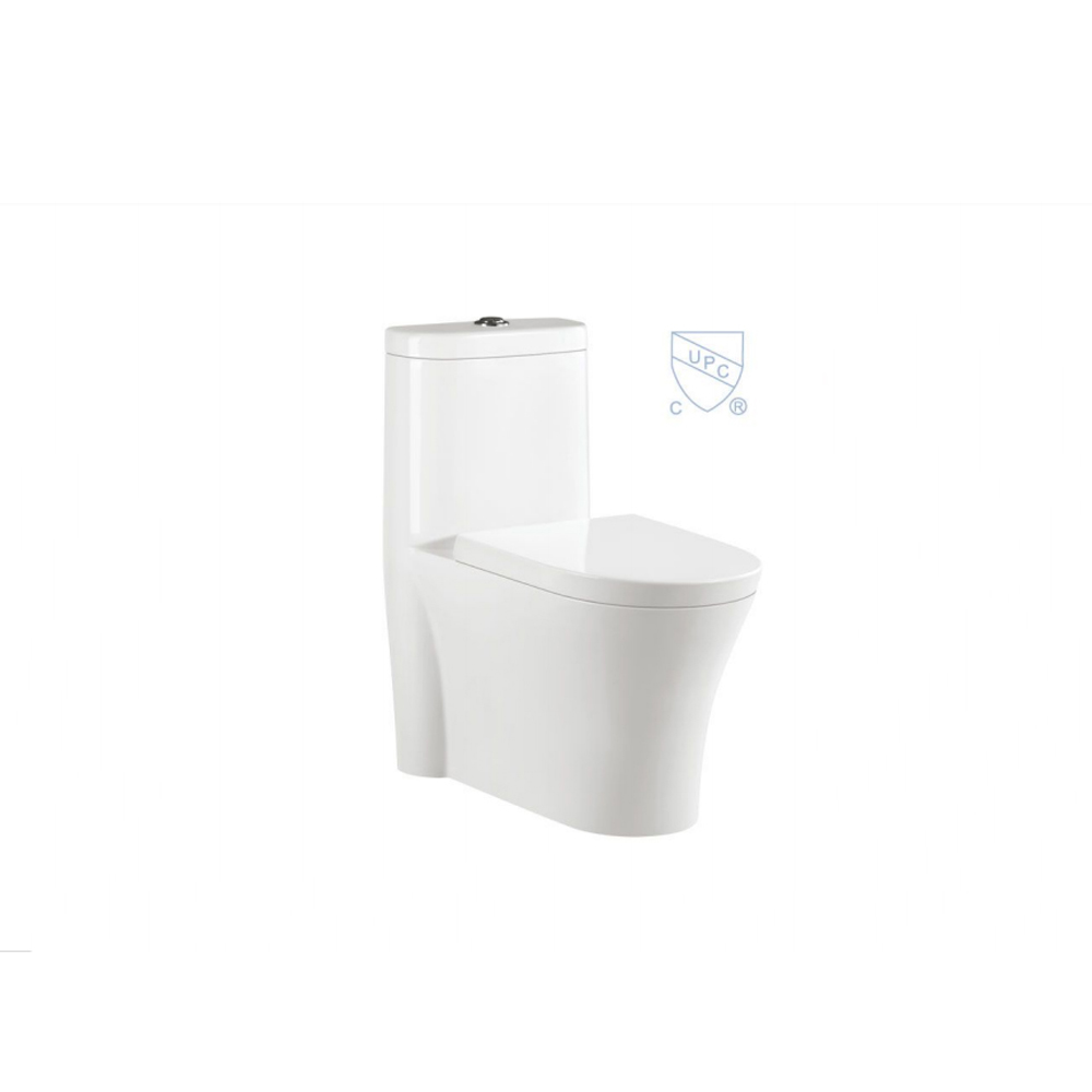 Fashion Style Luxury Wc Toilet Bowl Brand Dual Flush Floor Mounted Siphonic One Piece Integrated Ceramic Bathroom Toilet