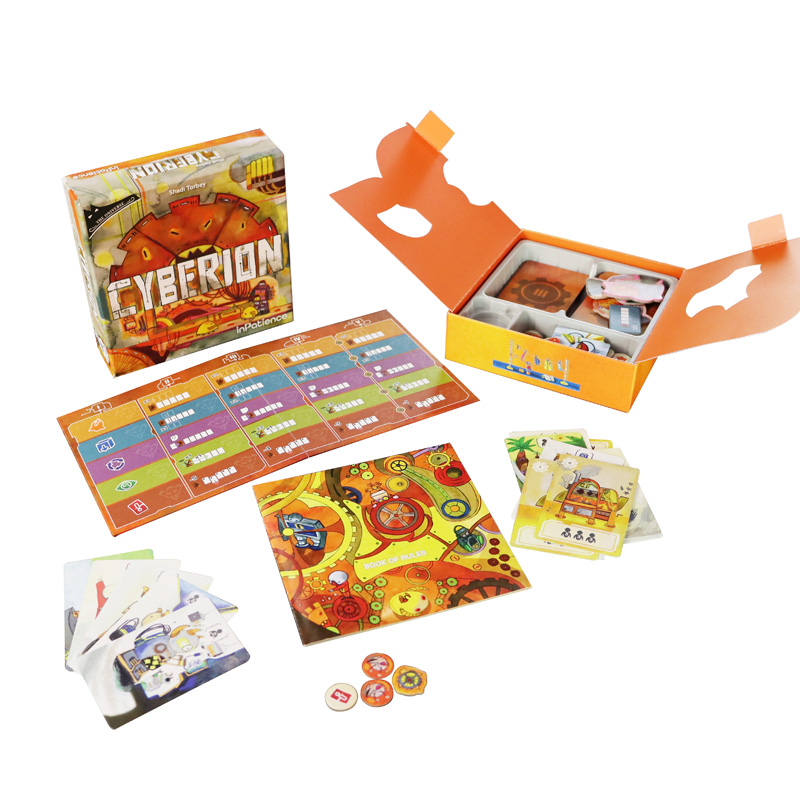 OEM Custom “CYBERION” Strategy Board Game – Cyber-Mechanical Theme, Wholesale & Manufacturer Options Available