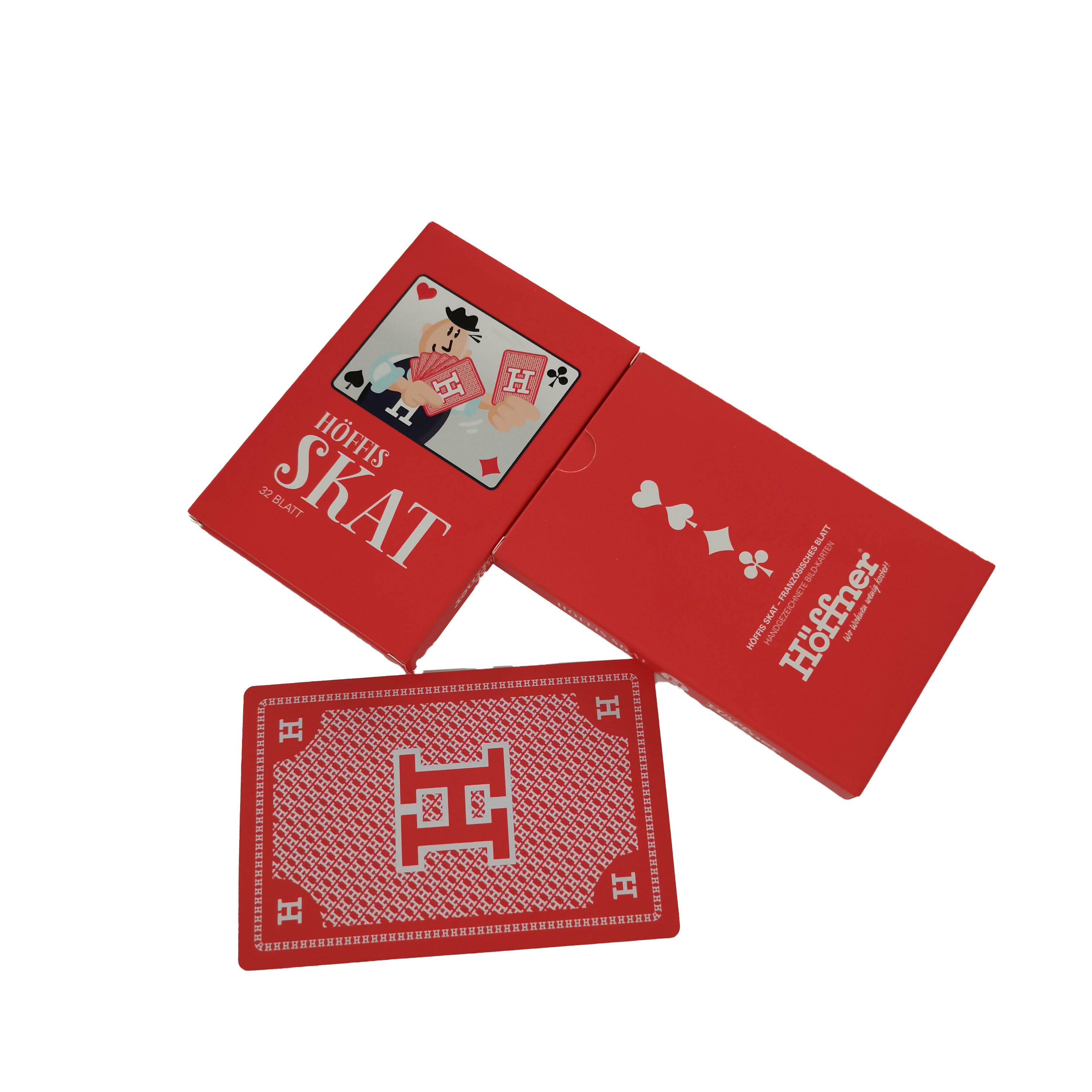 Manufacturer ODM OEM Custom Professional Skat PVC Playing Cards 32 Card Set