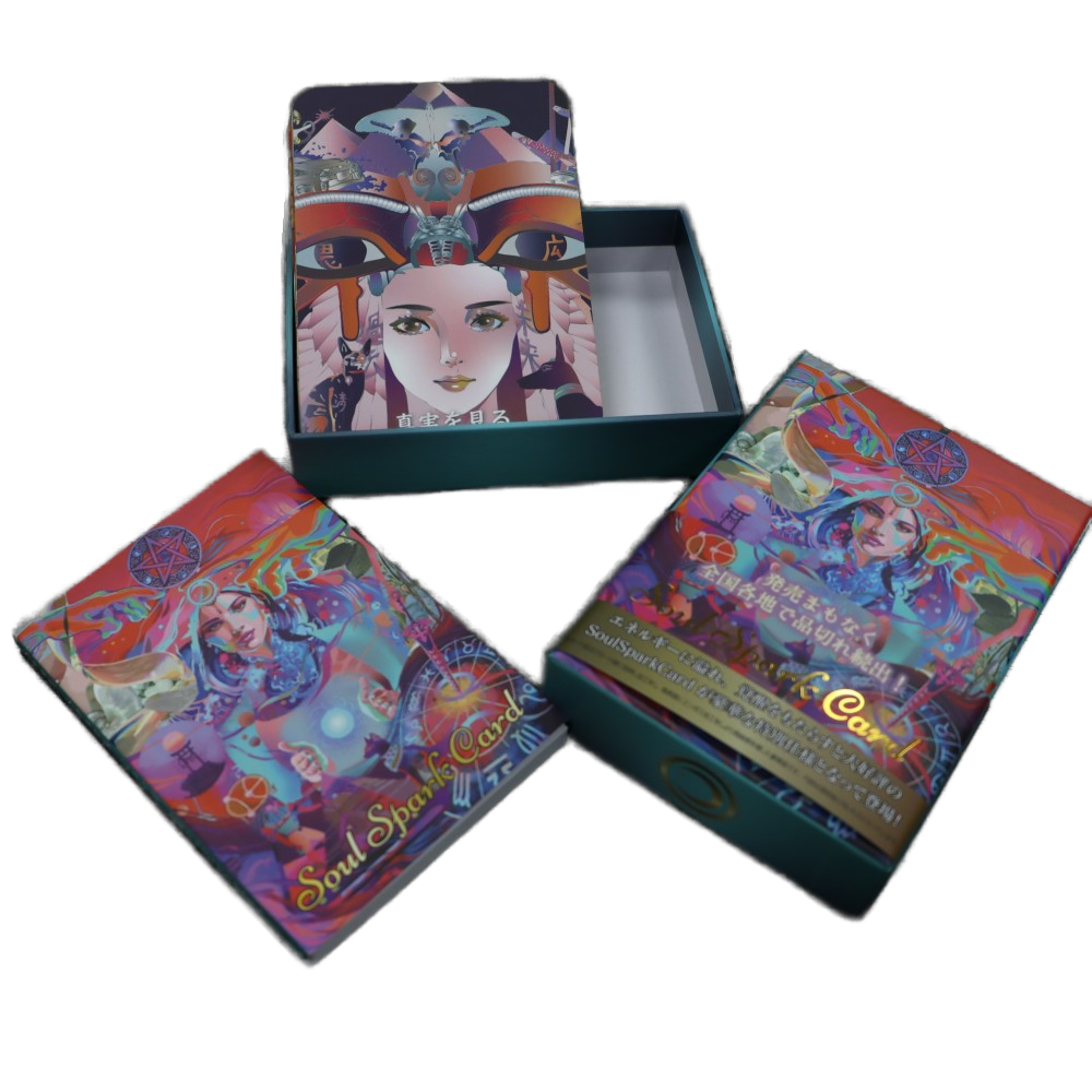 OEM Custom Soul Sparks Card Oracle Deck Wholesale Manufacturer Fantasy Mystic Spiritual Gift Sets