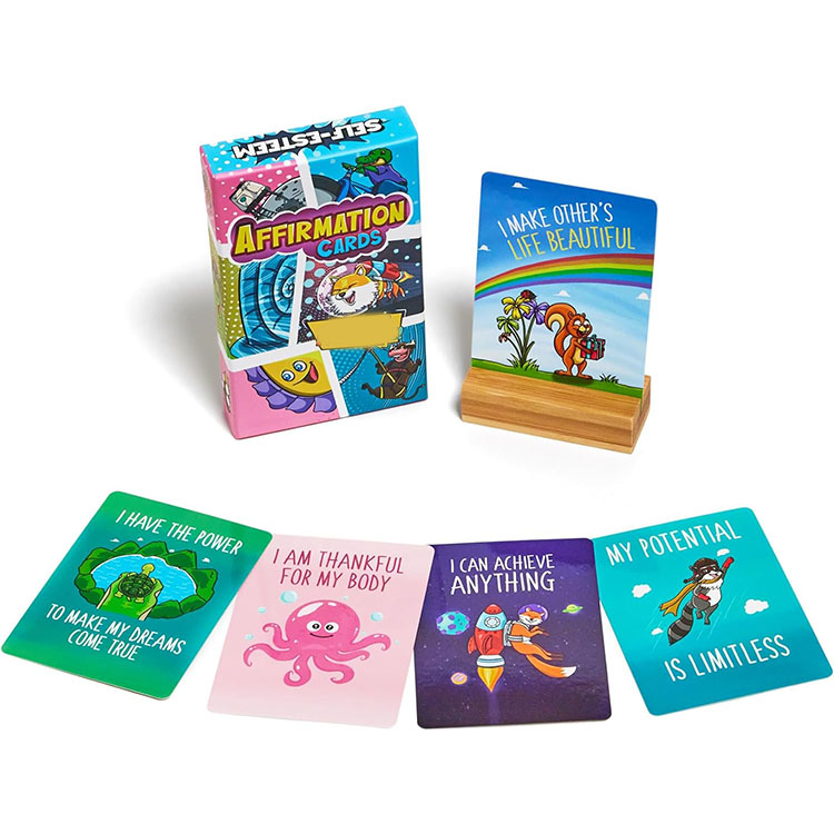OEM Custom Affirmation Cards Manufacturer Bulk Printing, Customized Designs, Packaging Solutions for Global Wholesalers