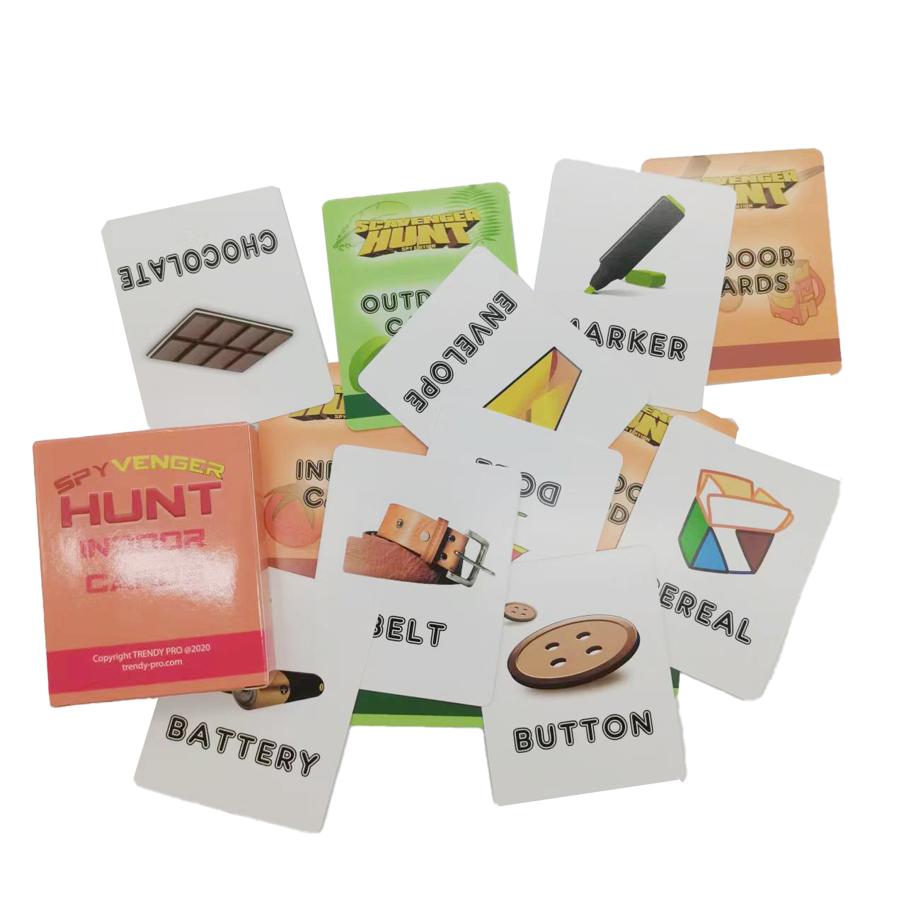 OEM Custom na Scavenger Hunt Spy Adventure Card Game, Tagagawa ng Mga Interaktibong Laro ng Paghahanap ng Kayamanan na Binebenta sa Saka