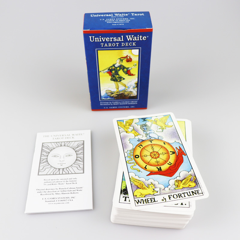 Universal Waite Tarot Deck Classic Beginner Set with Guide Book OEM ODM