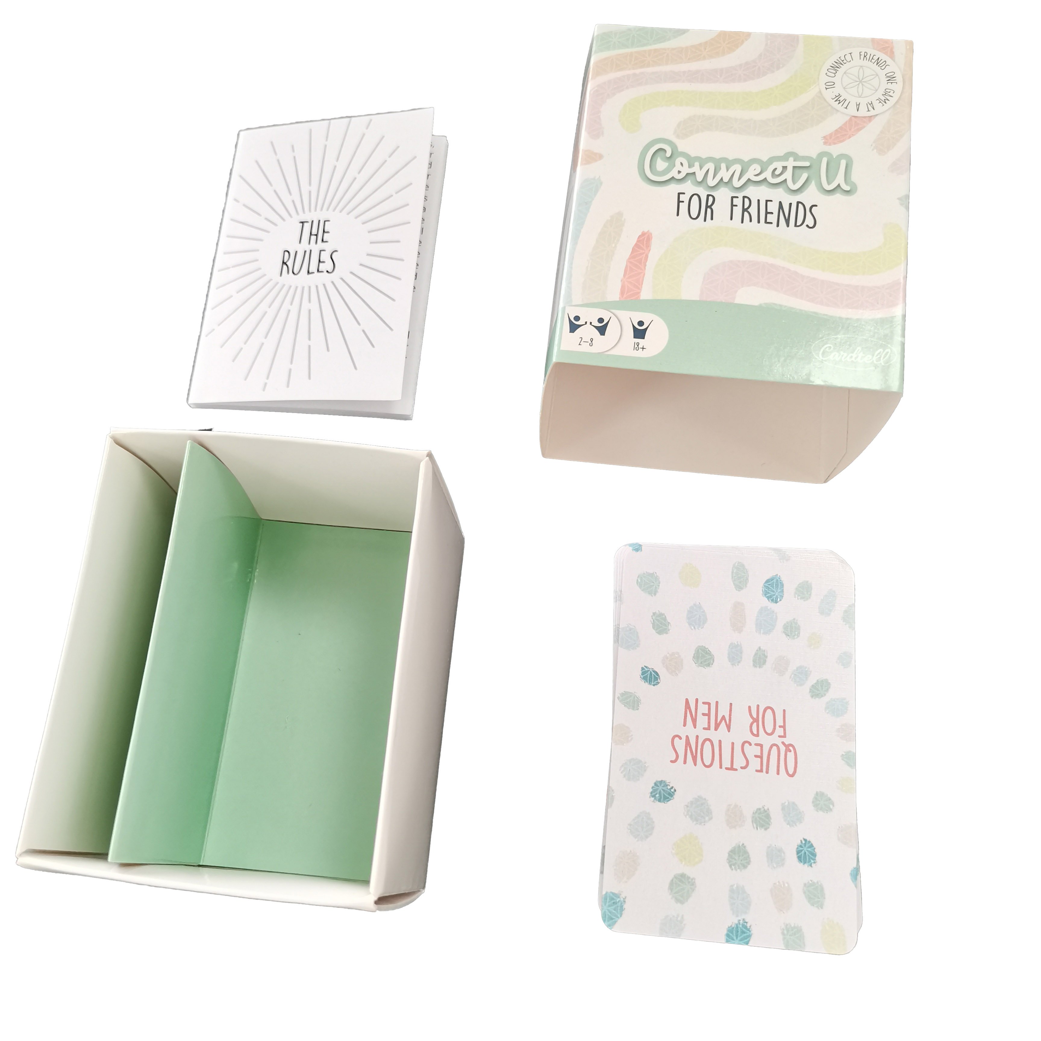 OEM Custom Connect U Interactive Social Card Game – Manufacturer, Wholesale, and Fully Customizable Sets Available