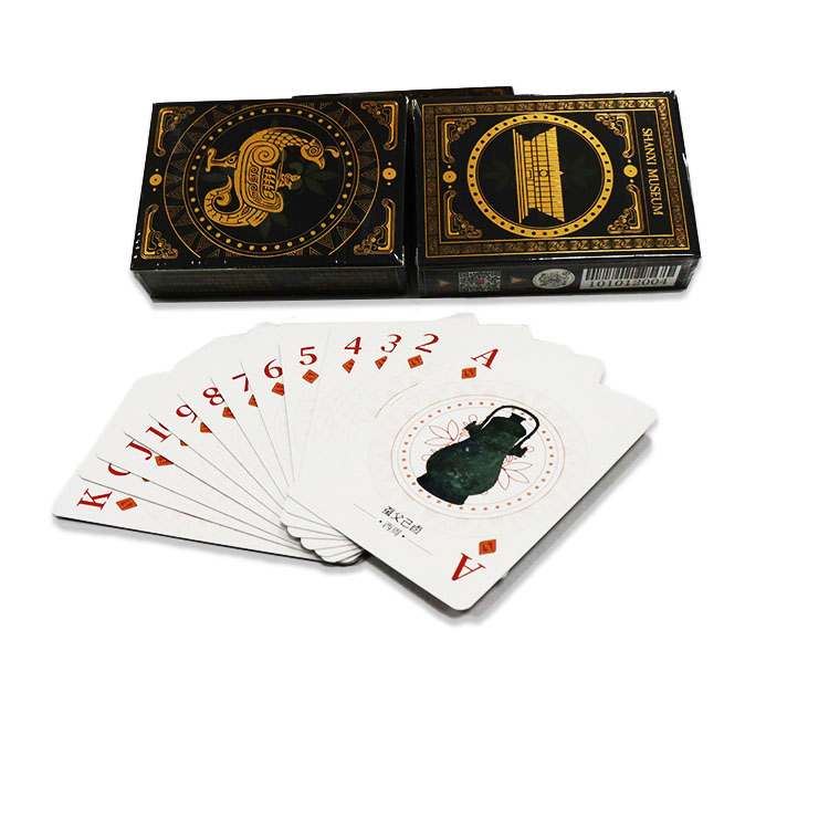 Shanxi Museum 330g Double Copper Foil Playing Cards - Official Collectors Edition