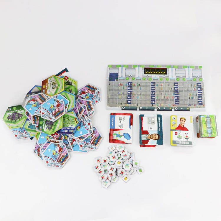 OEM Custom “Dice Theme Park” Board Game – Wholesale Strategy Game Manufacturer & Customizable Gaming Sets