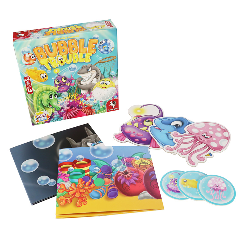OEM Custom “Bubble Trouble” Board Game – Wholesale, Customizable Kids’ Game Manufacturer Options Available
