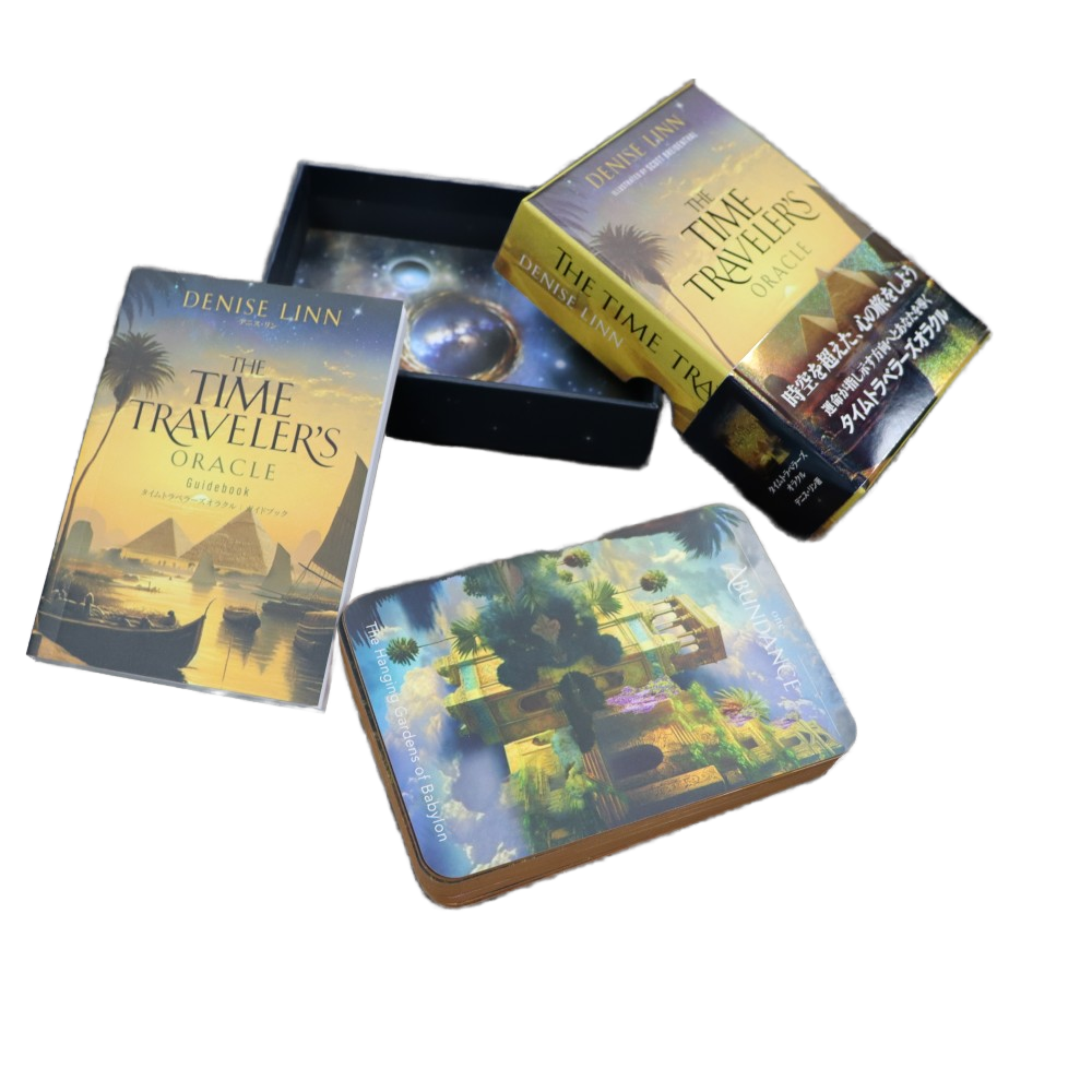 OEM Custom “The Time Traveler’s Oracle” Deck for Spiritual Wholesale Buyers — Manufacturer & Bulk Customization Available