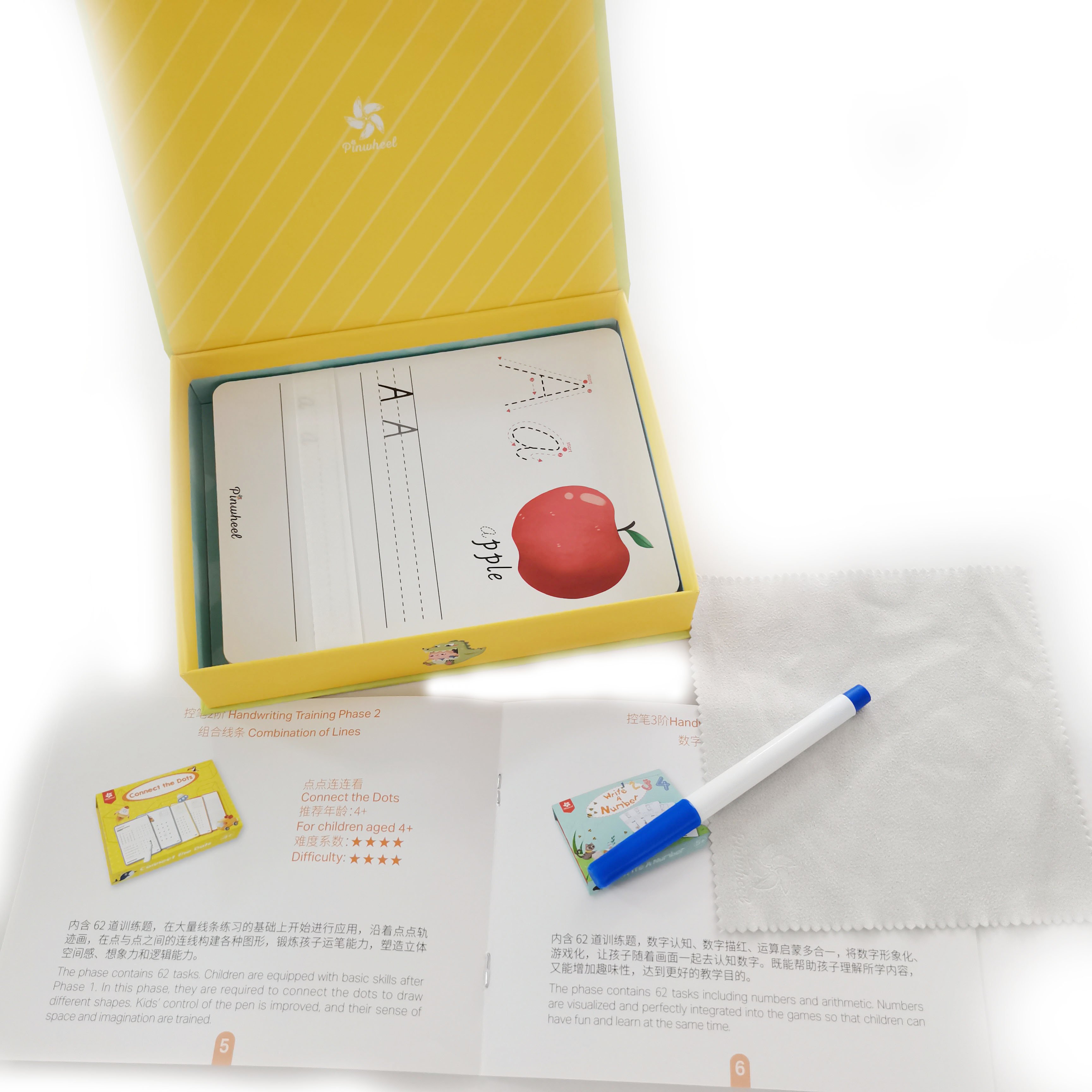 OEM Custom “Write A Letter” Alphabet Learning Flash Cards for Preschool Kids – Manufacturer Wholesale & Full Customization Available